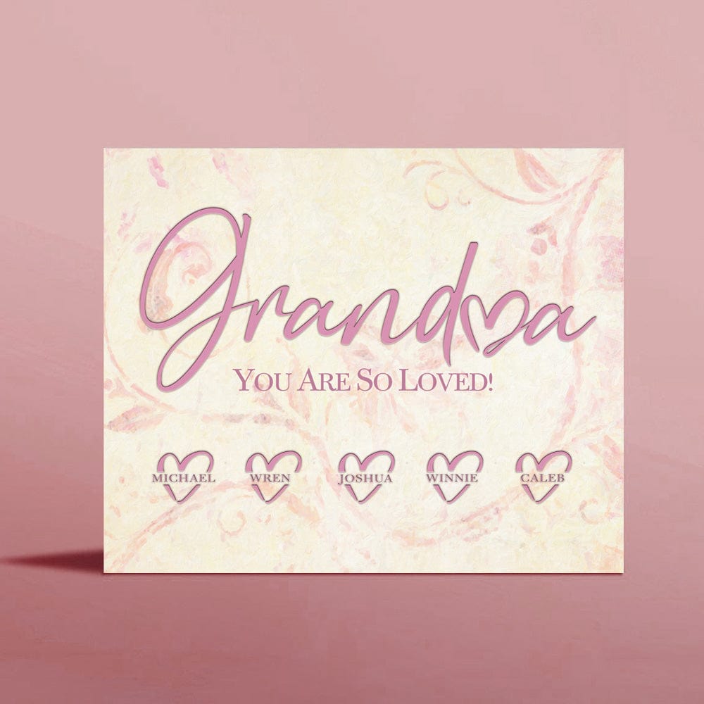 Personalized gift for Grandma from Personal Prints