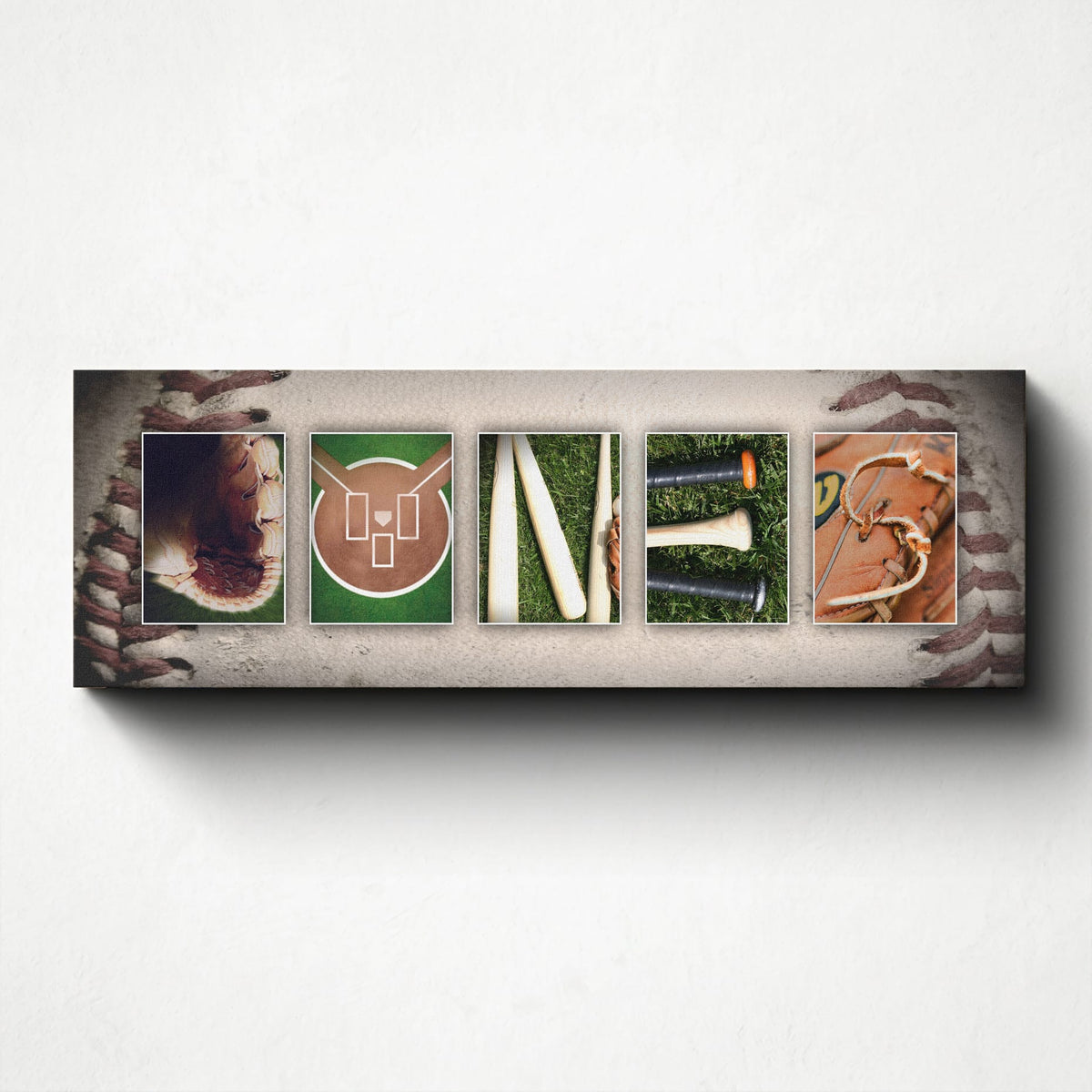 Personal-Prints art Baseball Name Art Print