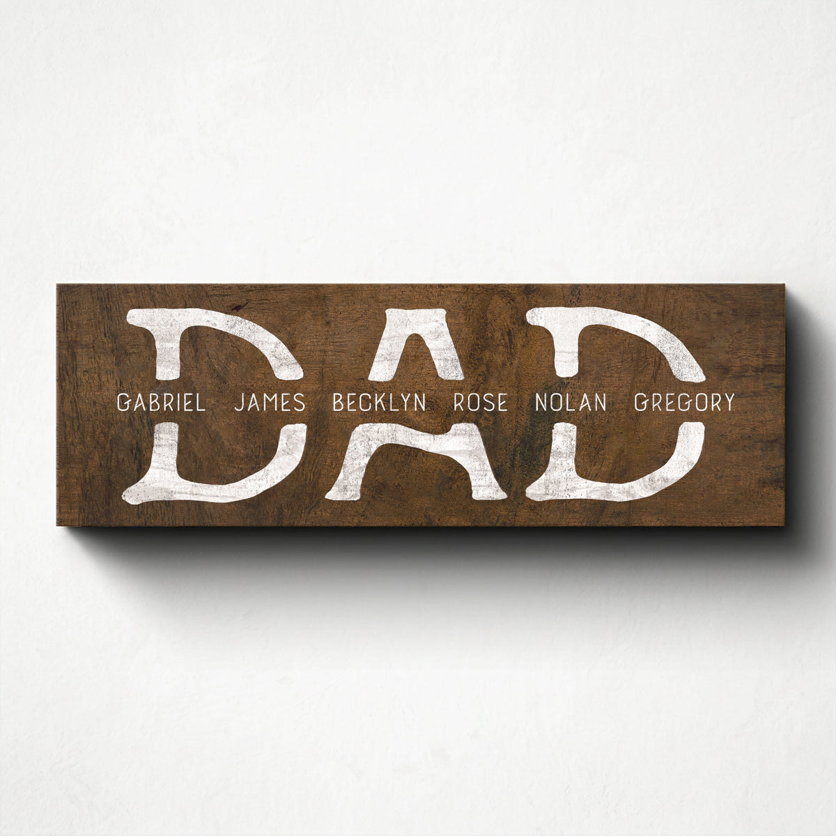Personal-Prints art Dad & Children Personalized Sign