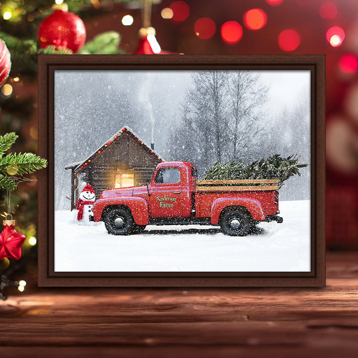 Personal-Prints art 20"x24" Float Framed Canvas Season Of Joy