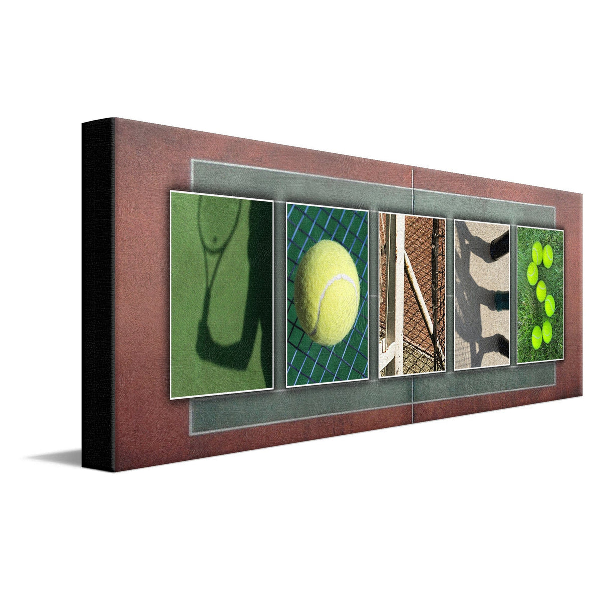 Personal-Prints art 10"x30" Stretched Canvas Tennis Name Art Print