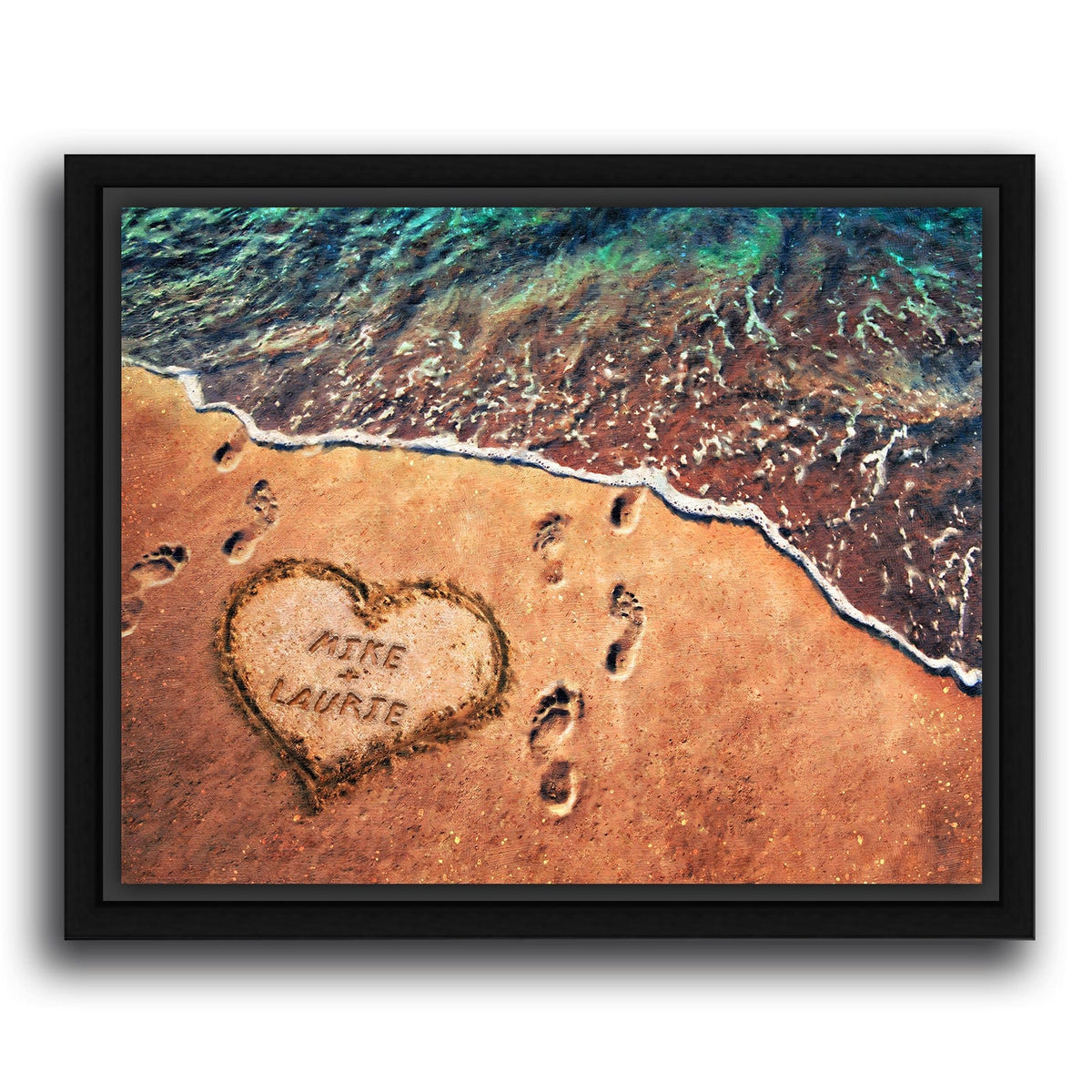 Personal-Prints art Toes in the Sand