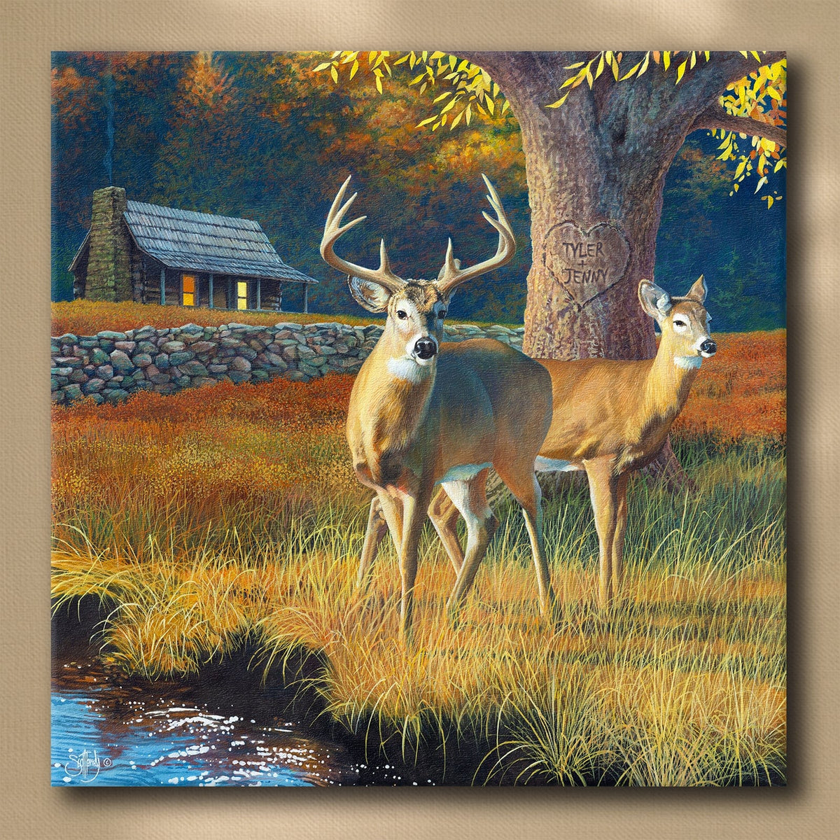 Personal-Prints art Whitetail Morning