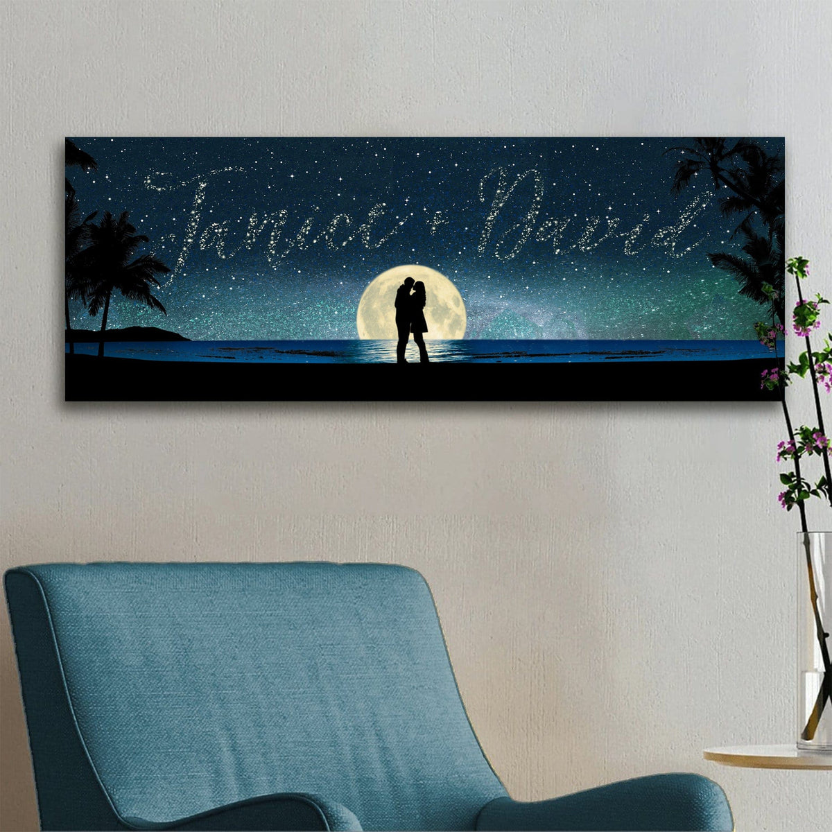 Personal-Prints art Written in the Stars - Beach