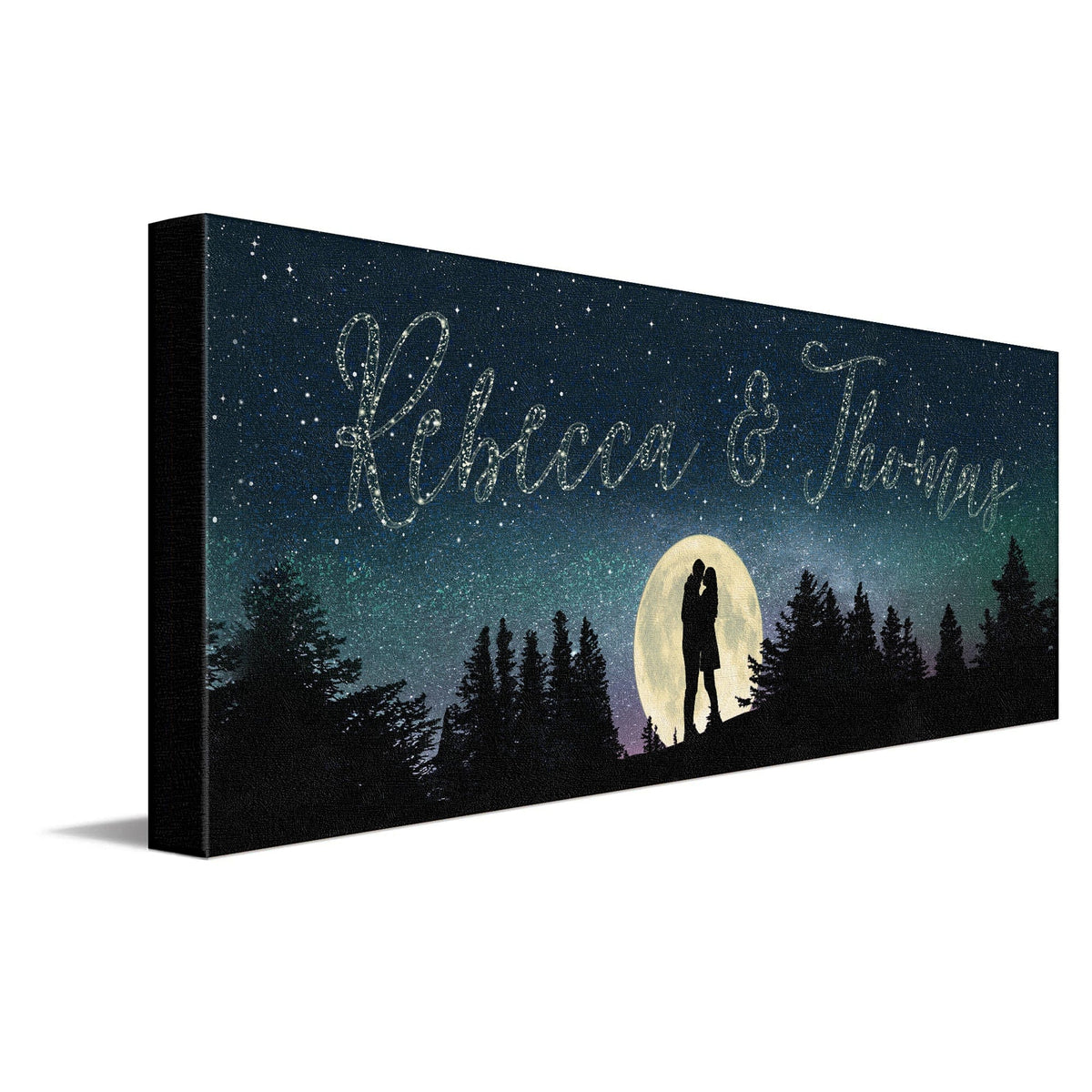 Personal-Prints art 6"x18" Stretched Canvas Written in the Stars