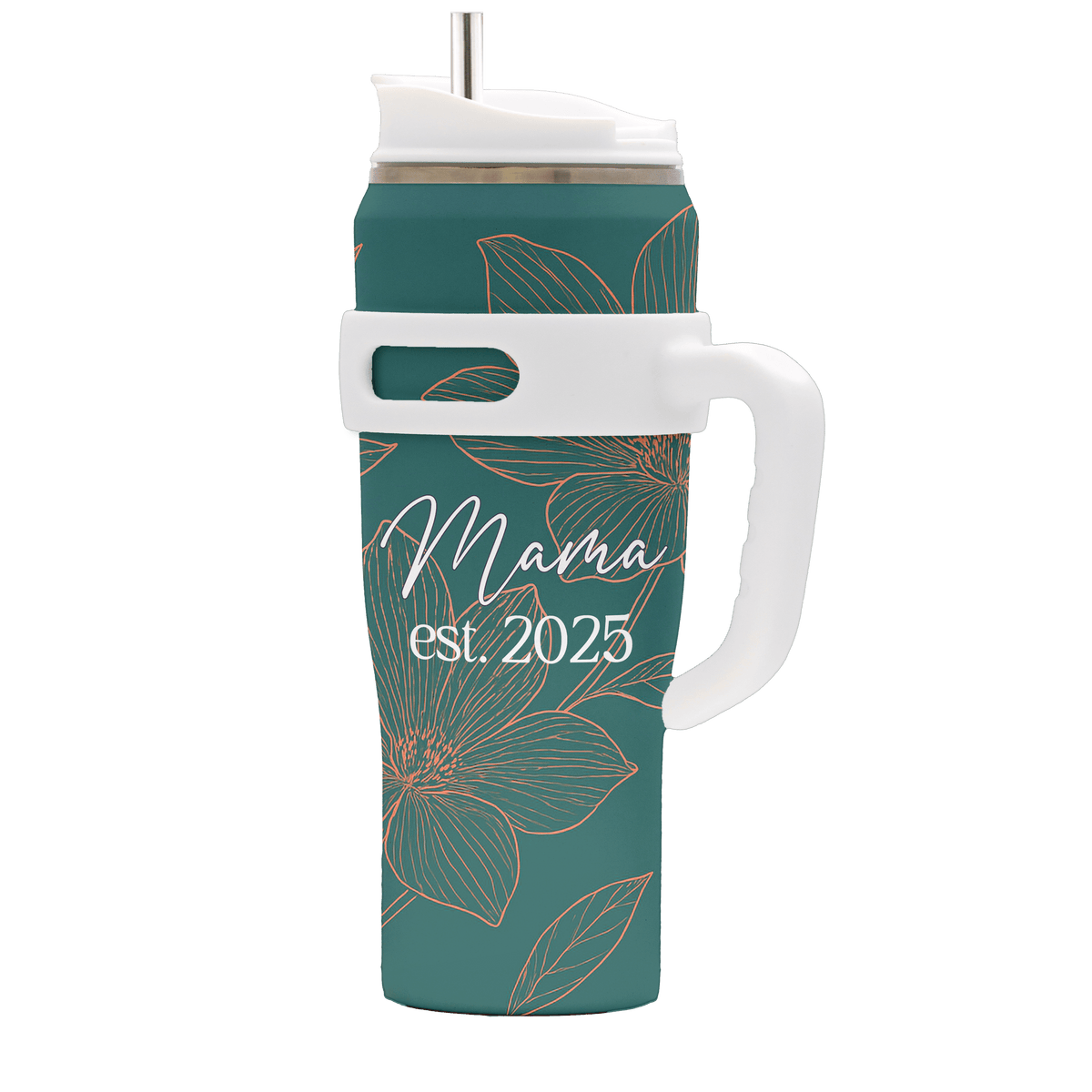 Personal-Prints Drinkware Personalized 40 oz Tumbler – A Practical & Heartfelt Gift for Mom or Grandma