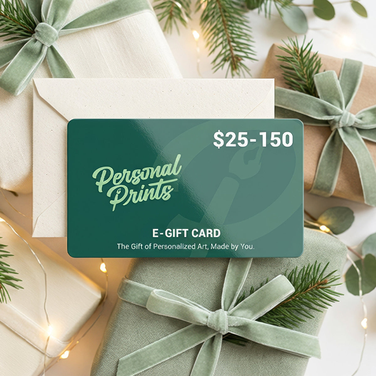 Personal-Prints Gift Cards Gift Certificate - ECard $25 - $150