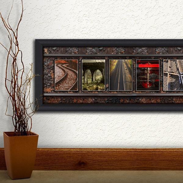 Makes the perfect personalized gift for railroad and train enthusiasts - Shop Personal Prints