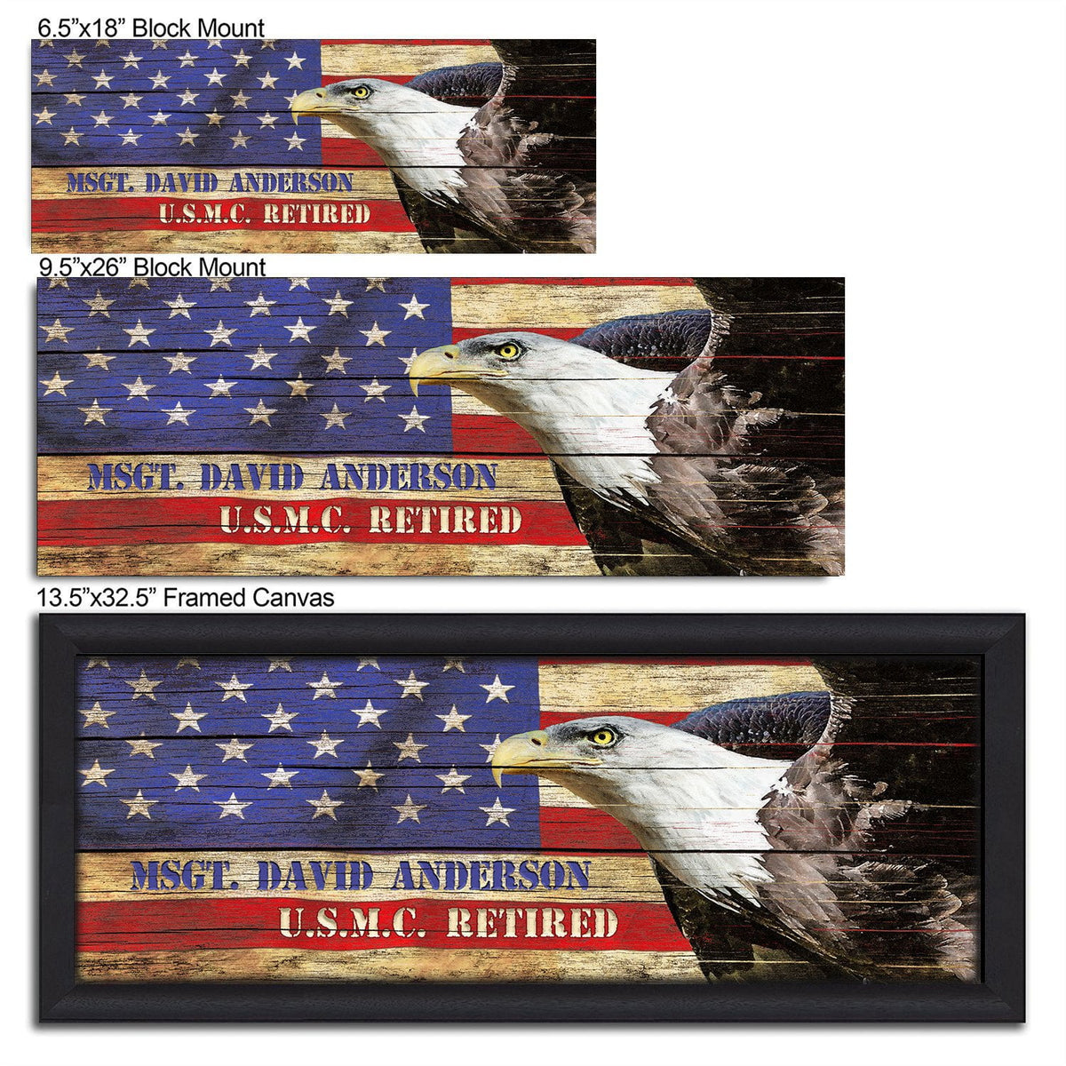 Personalized Military Gifts from Personal Prints