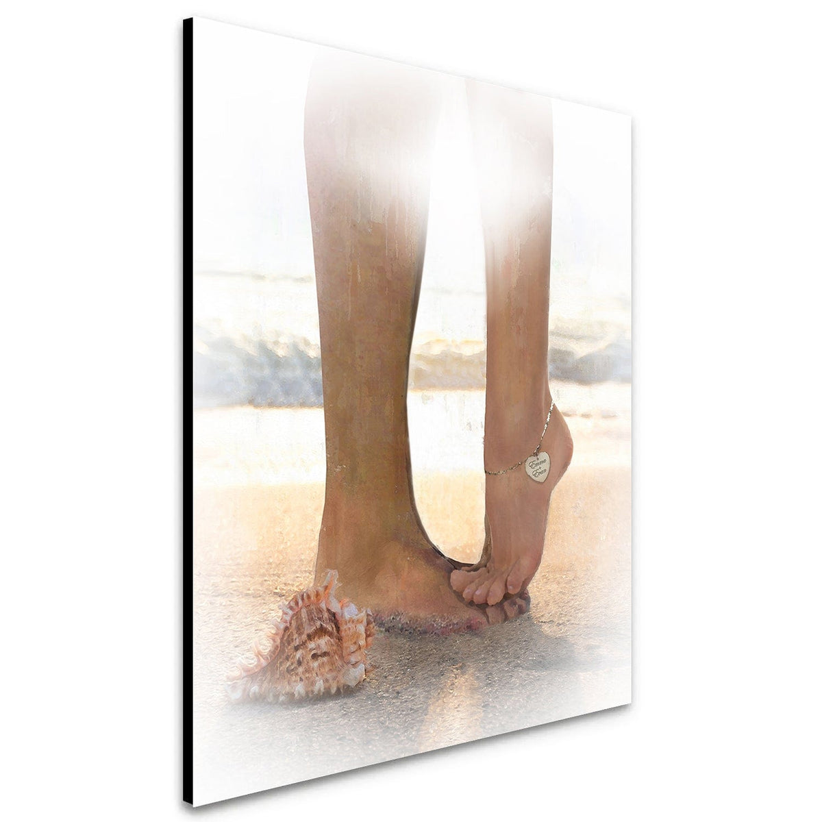 Romantic personalized gift titled &#39;Barefoot Beach&#39;