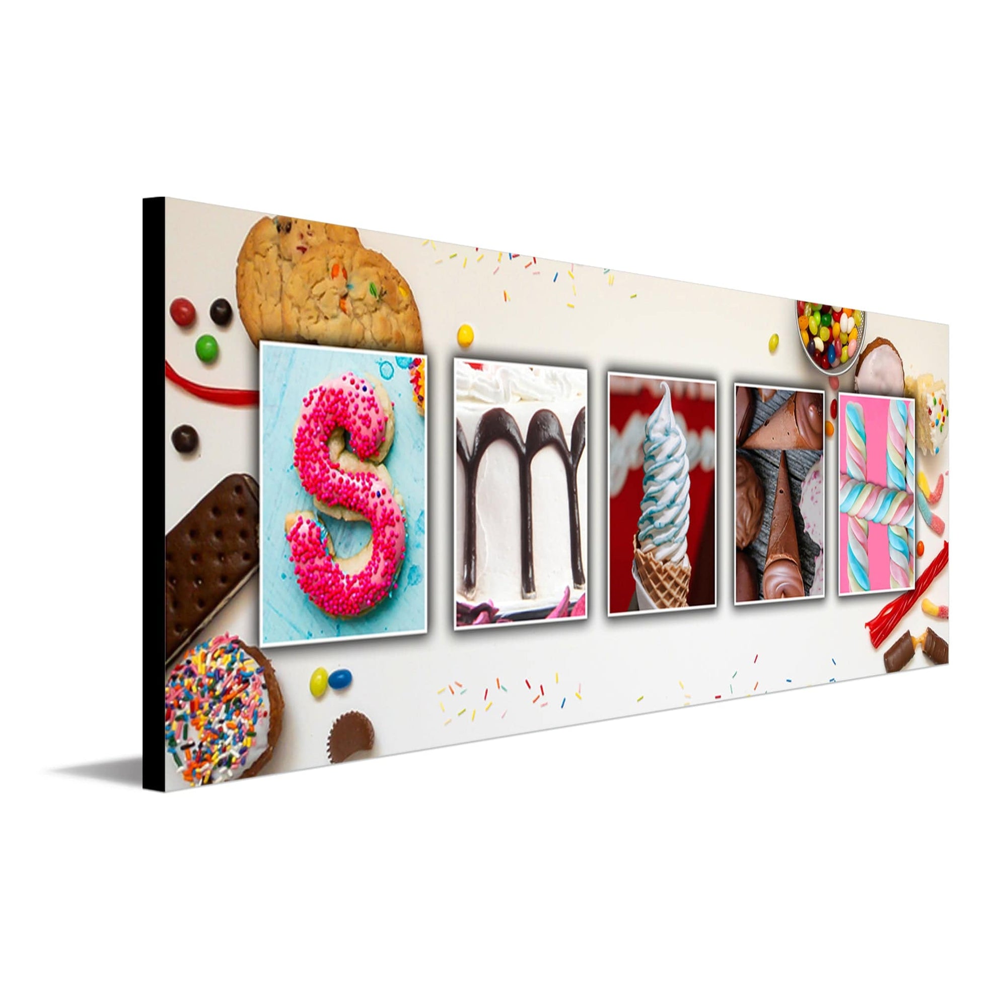 Personal-Prints Sweets/Candy Name Art.