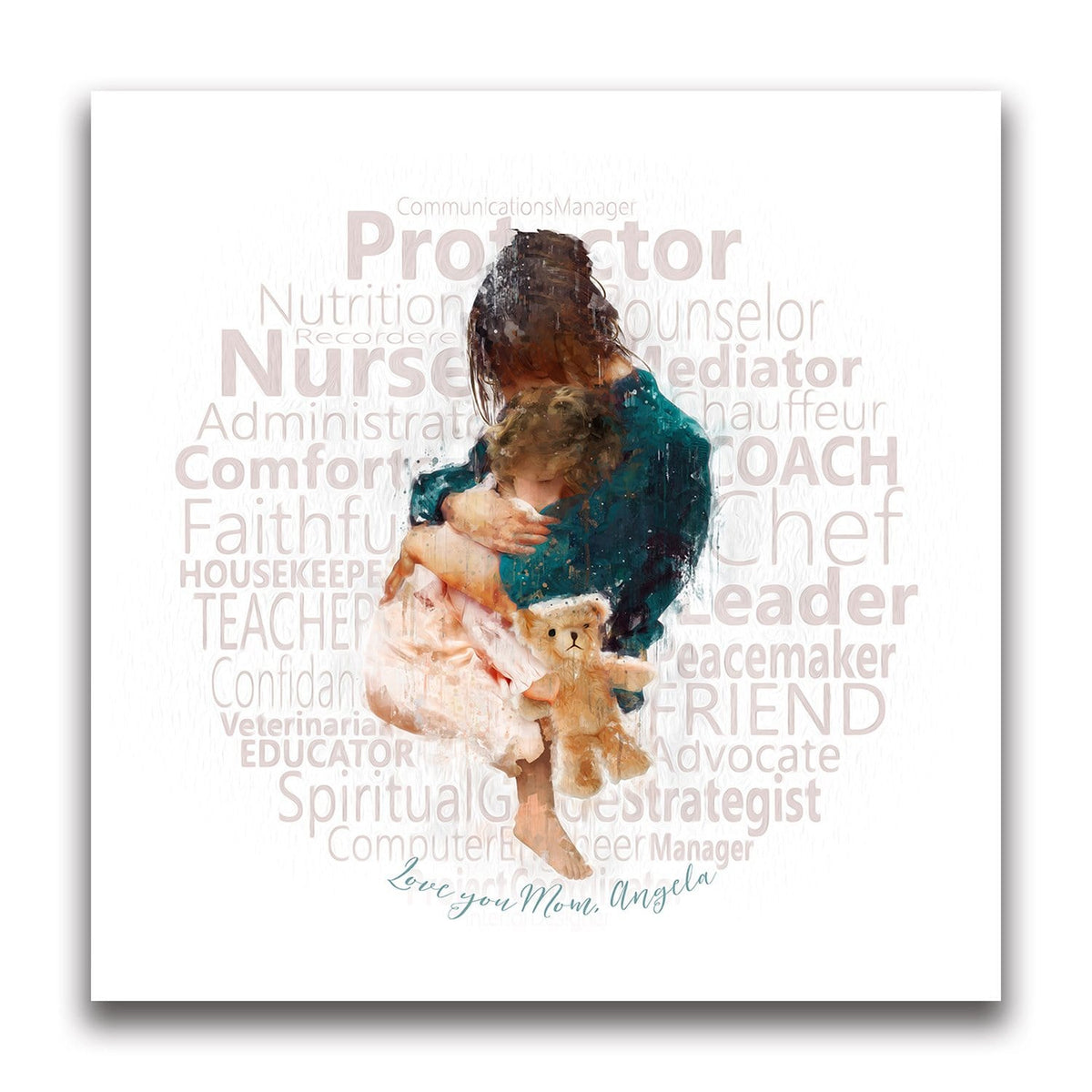 A Mother&#39;s Love - Personalized Gift for Mom on Mother&#39;s Day