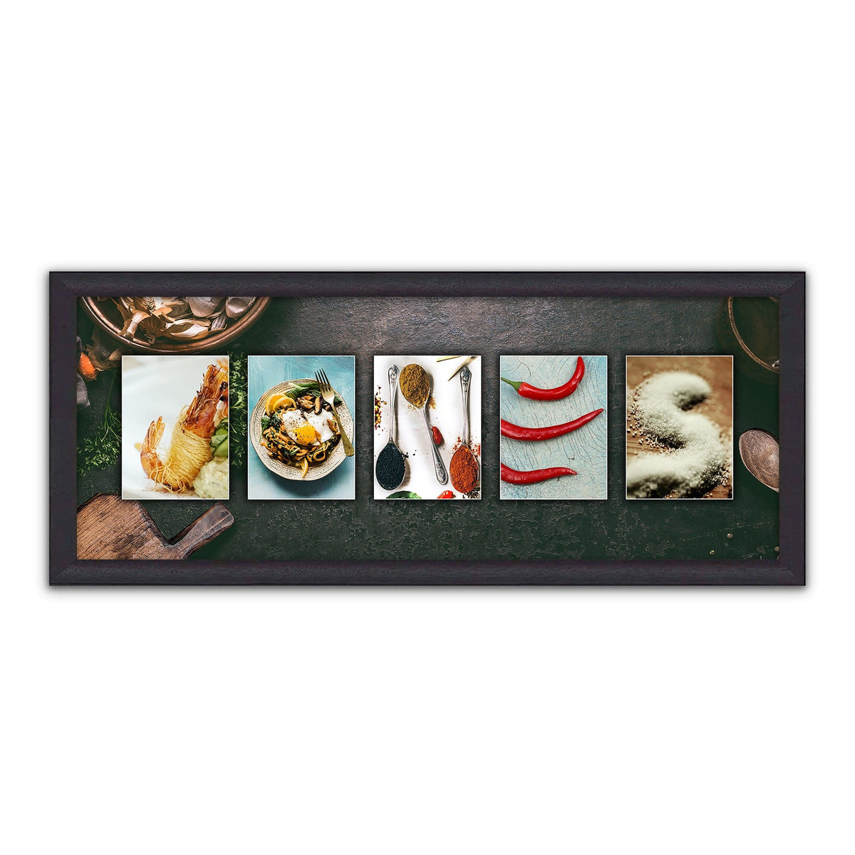 Personal-Prints Cooking/Food Name Art Framed Canvas
