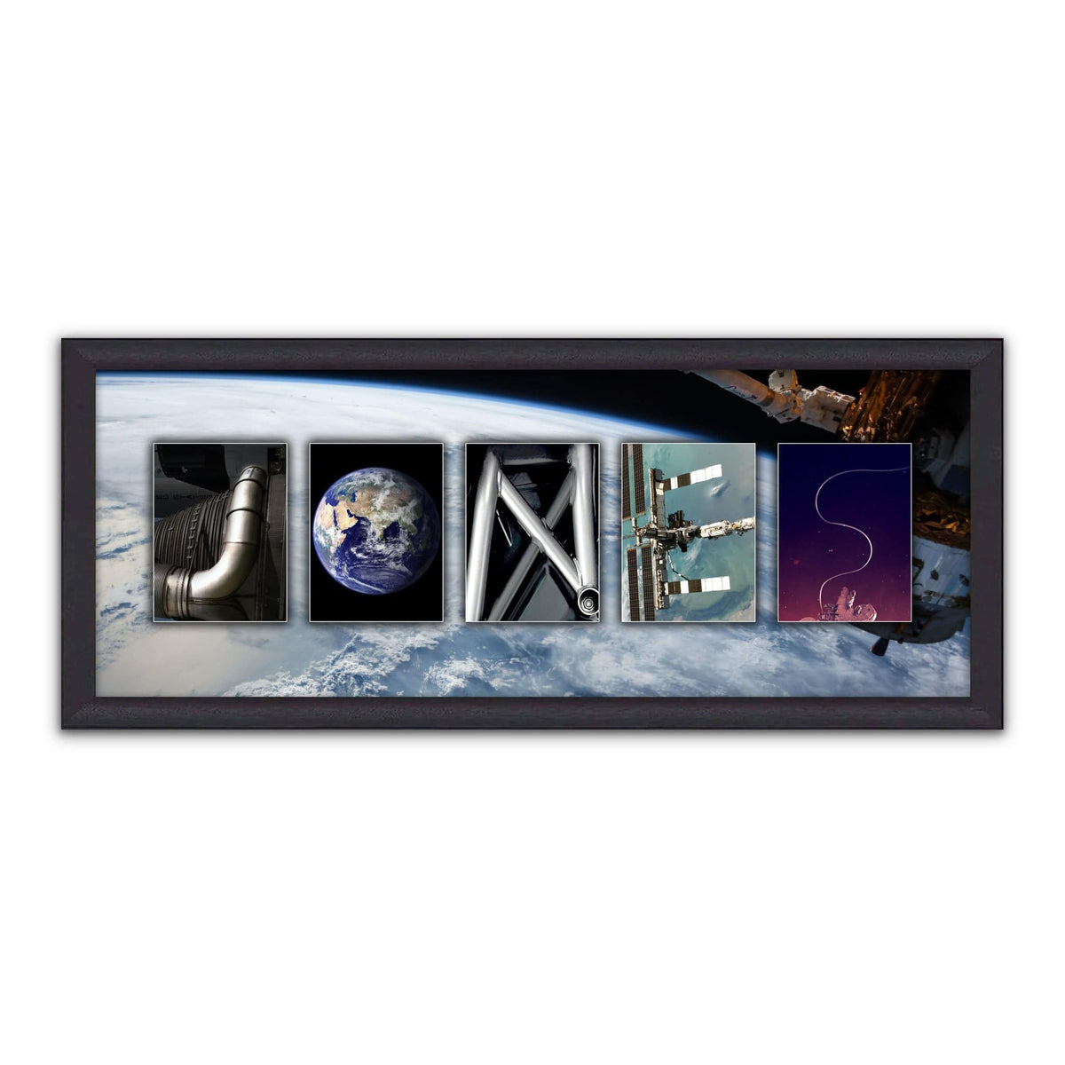Personalized Space Letters Name Art Canvas