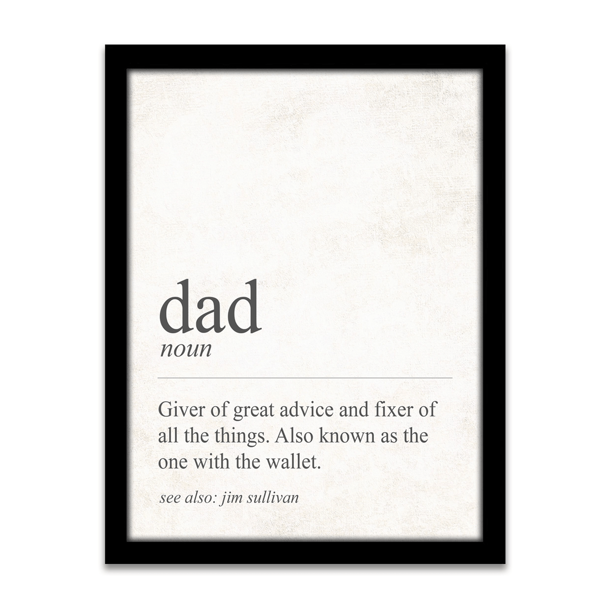 Definition of a Dad - Great personalized Father&#39;s Day Gift Idea