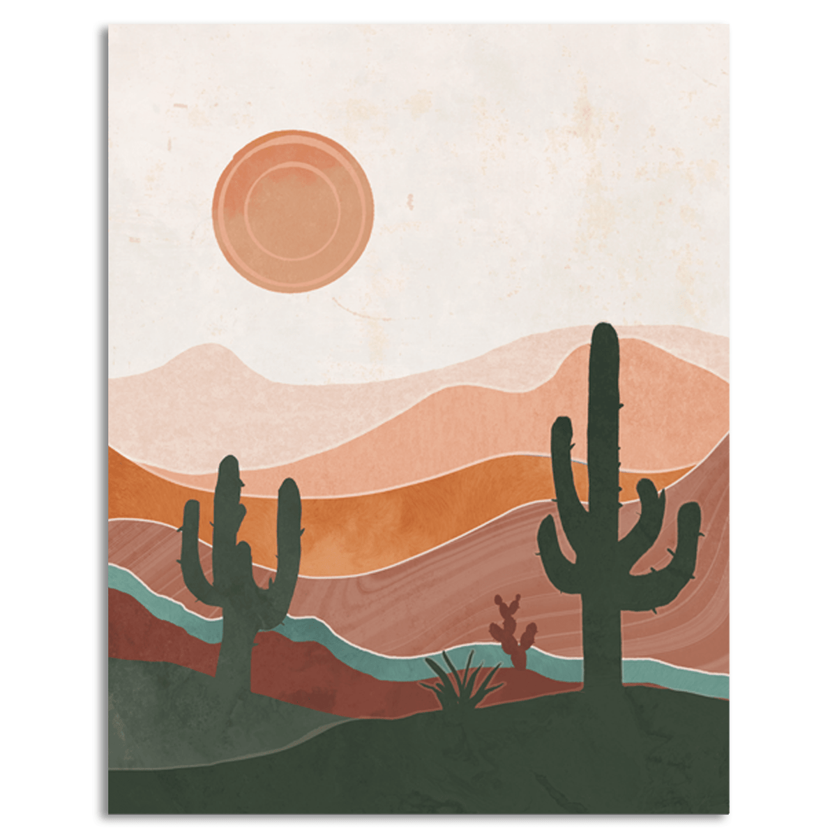 Southwest desert landscape