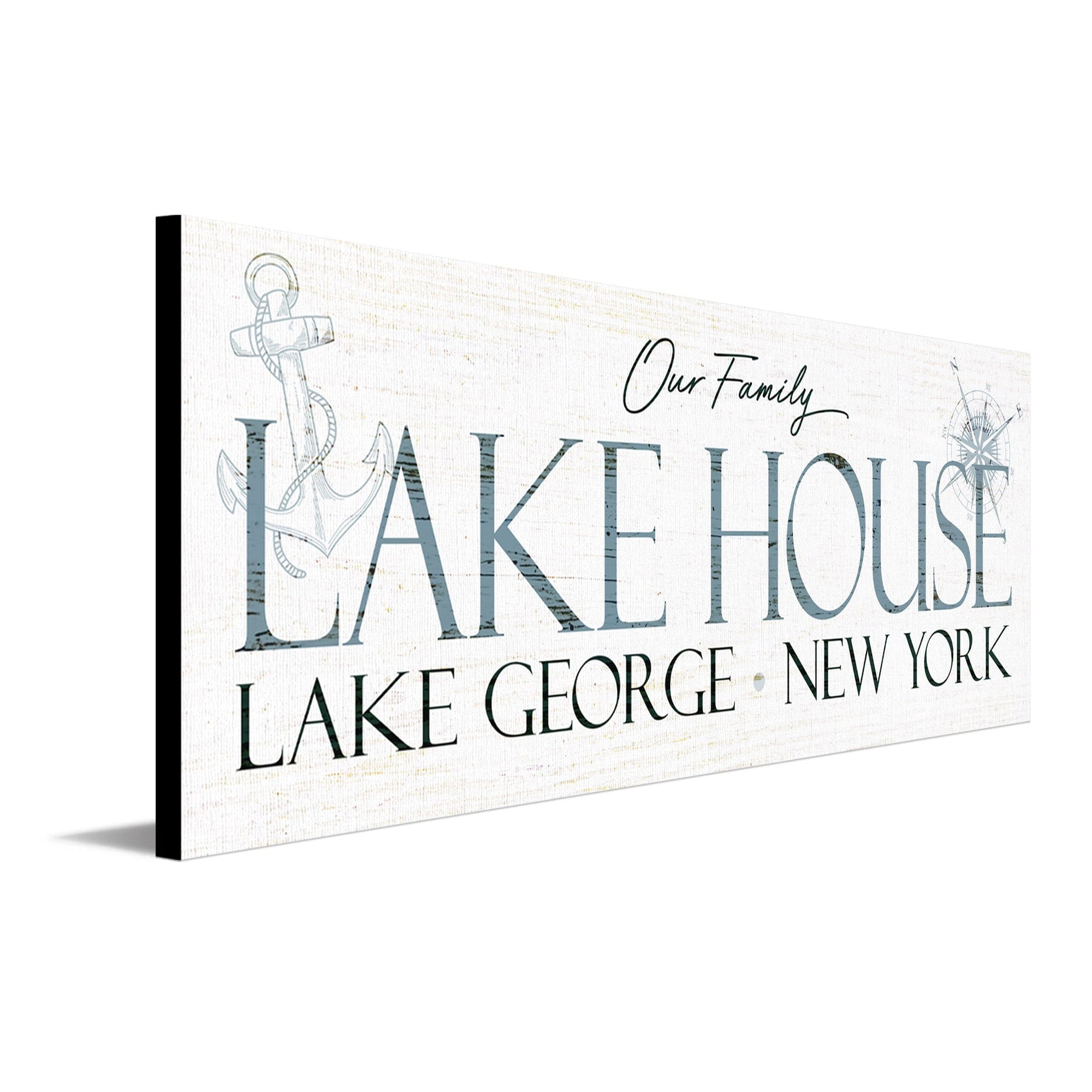 personalized lake house sign from Personal Prints