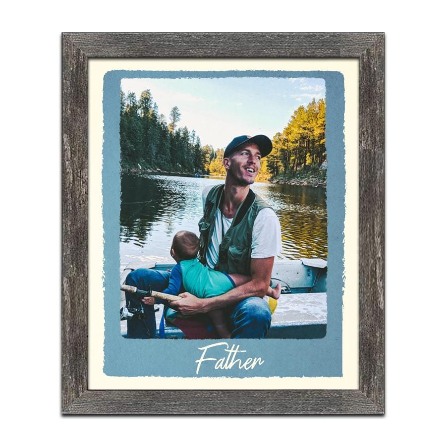 Your photo to art - colorful cutout framed Canvas