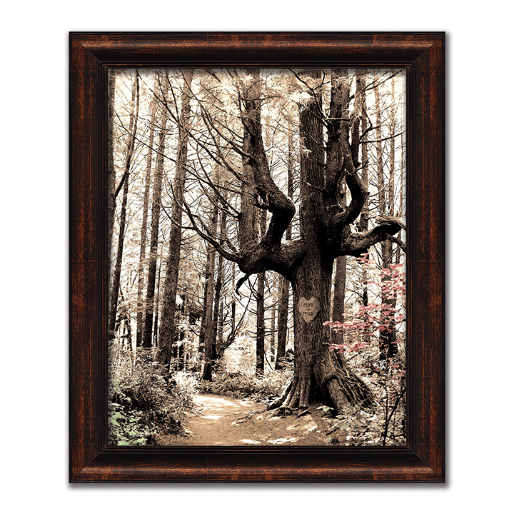 Framed Canvas - Beautiful art personalized gift from Personal Prints