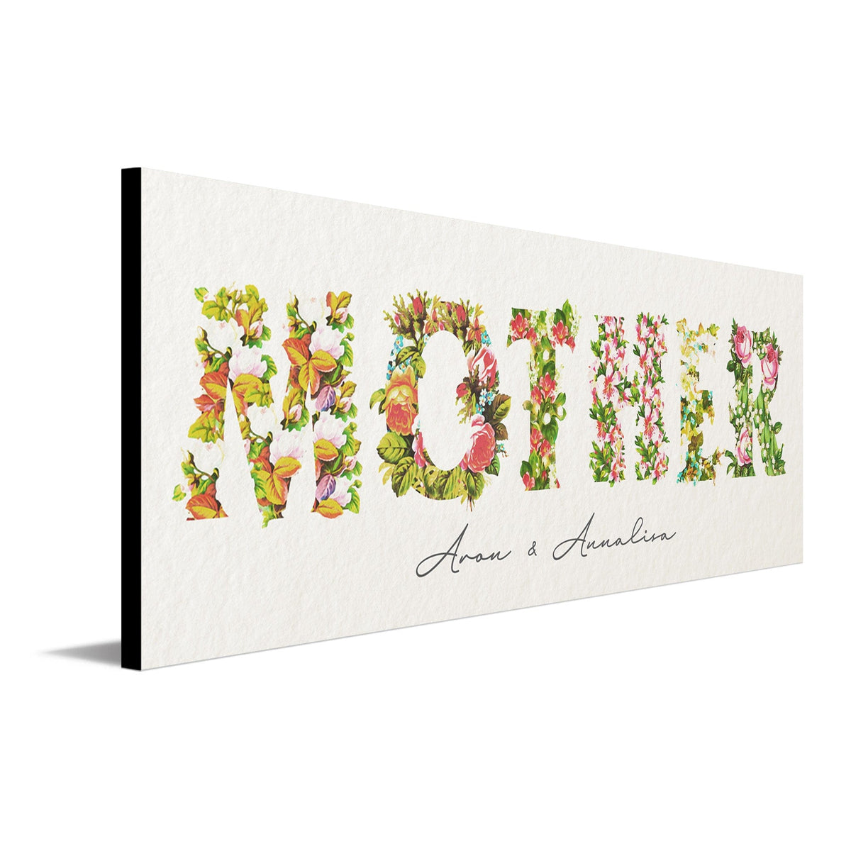 Personalized Mother&#39;s Day Gift - Floral Art for Mom