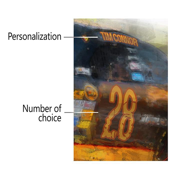 detail of personalization