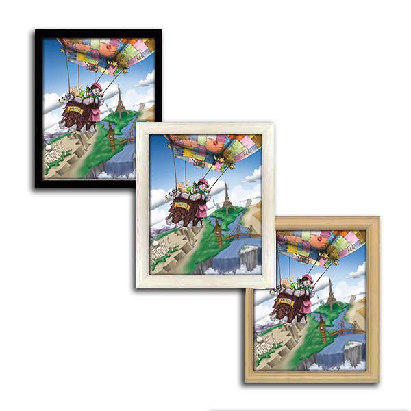 Framed Canvas Options - Child&#39;s room wall decor for Girls