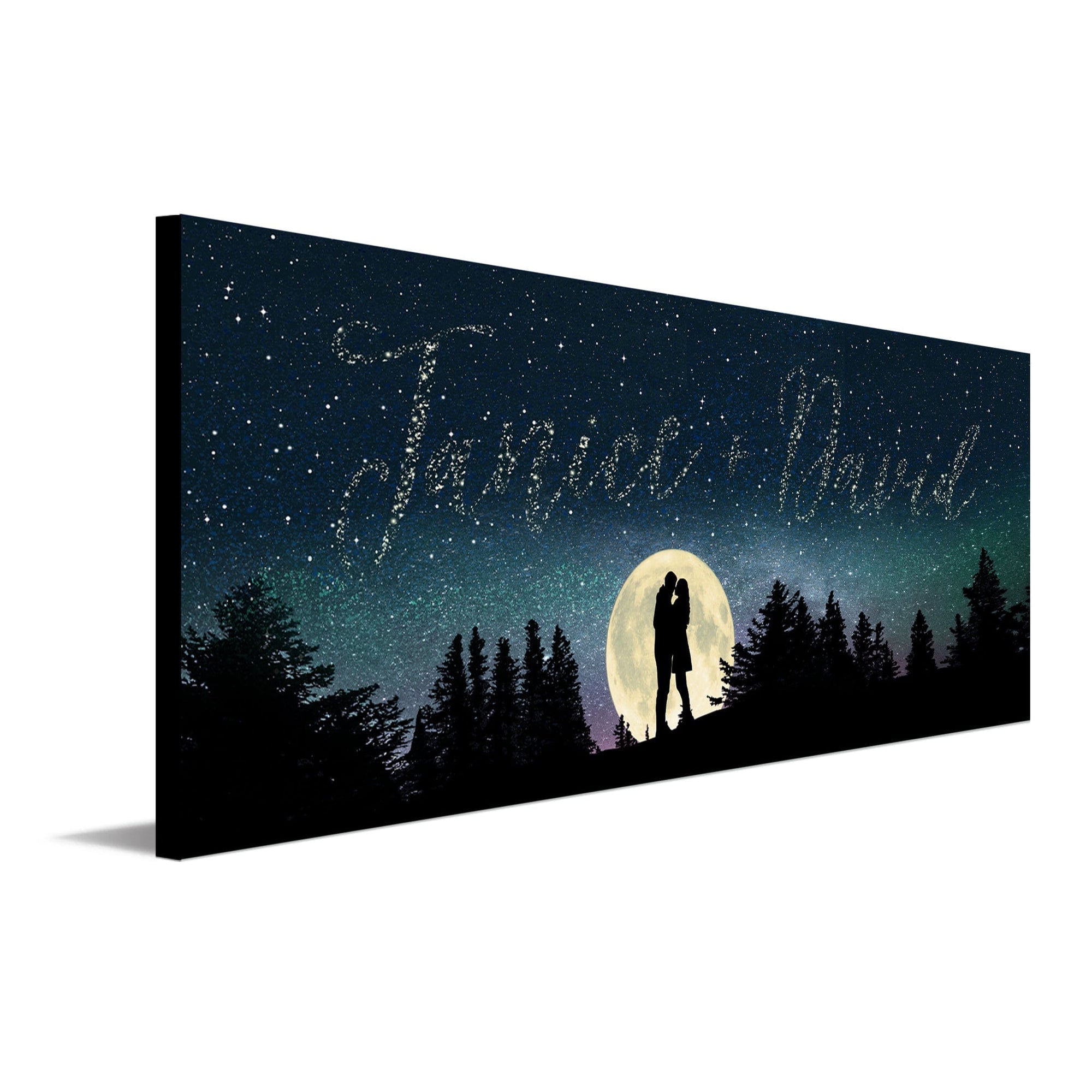Written in the stars - romantic personalized gift from Personal Prints