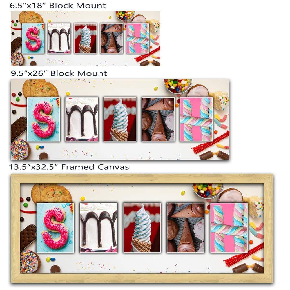 Sugar Sweets Name Art- Size Options