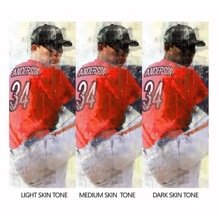 Personal-Prints art Baseball Pitcher Sports Art