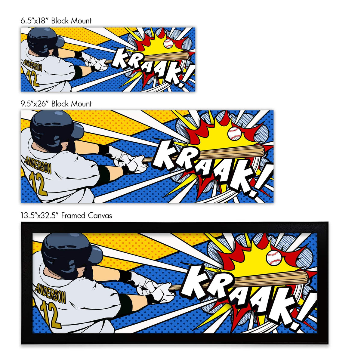 Personal-Prints art Baseball Pop Art