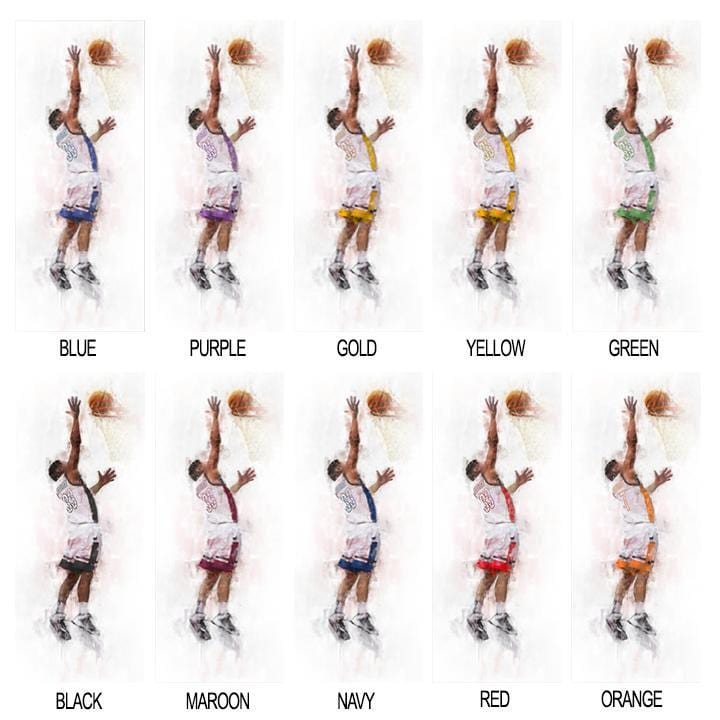 Personal-Prints art Basketball Personalized Print