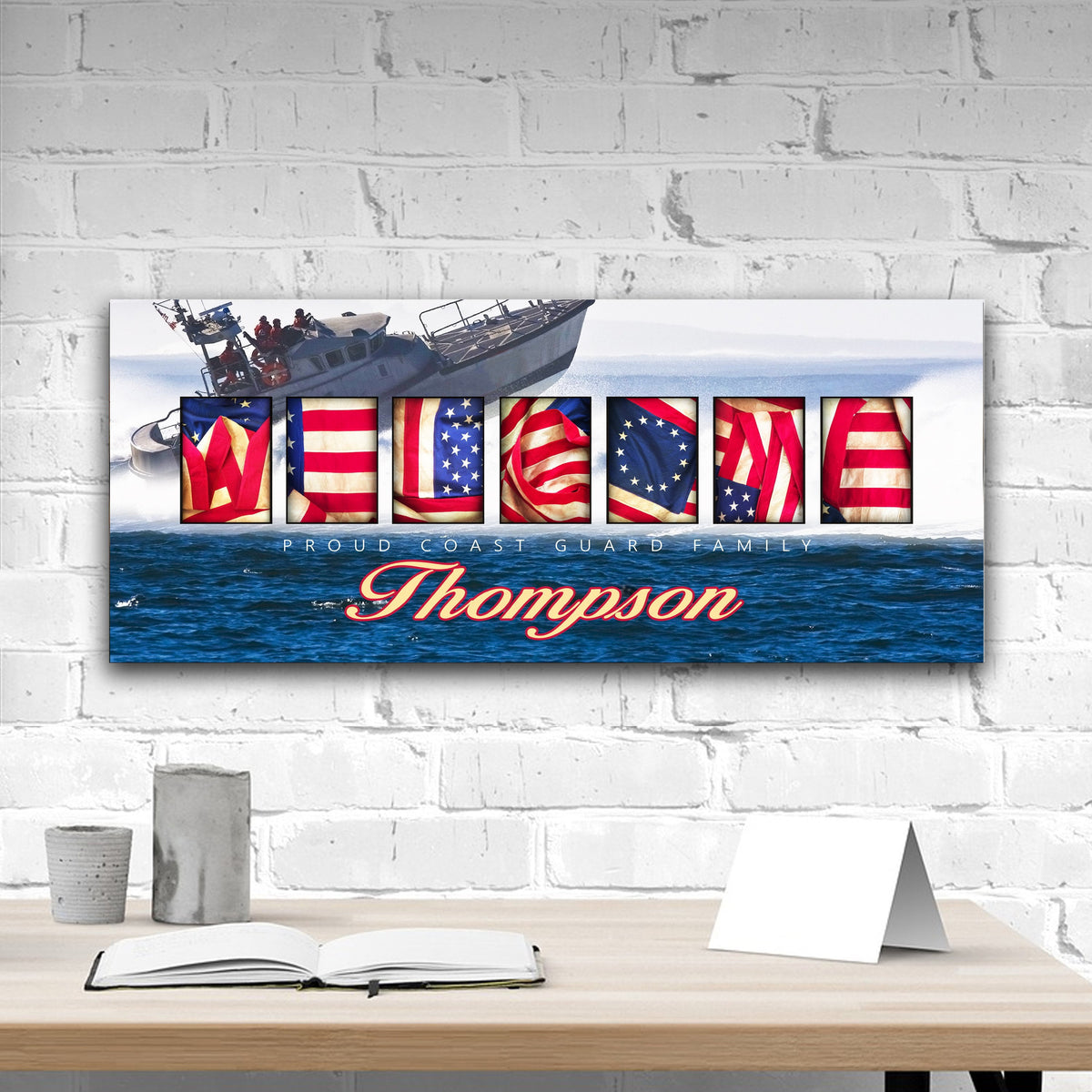 Personal-Prints art Coast Guard - Patriotic Family Art