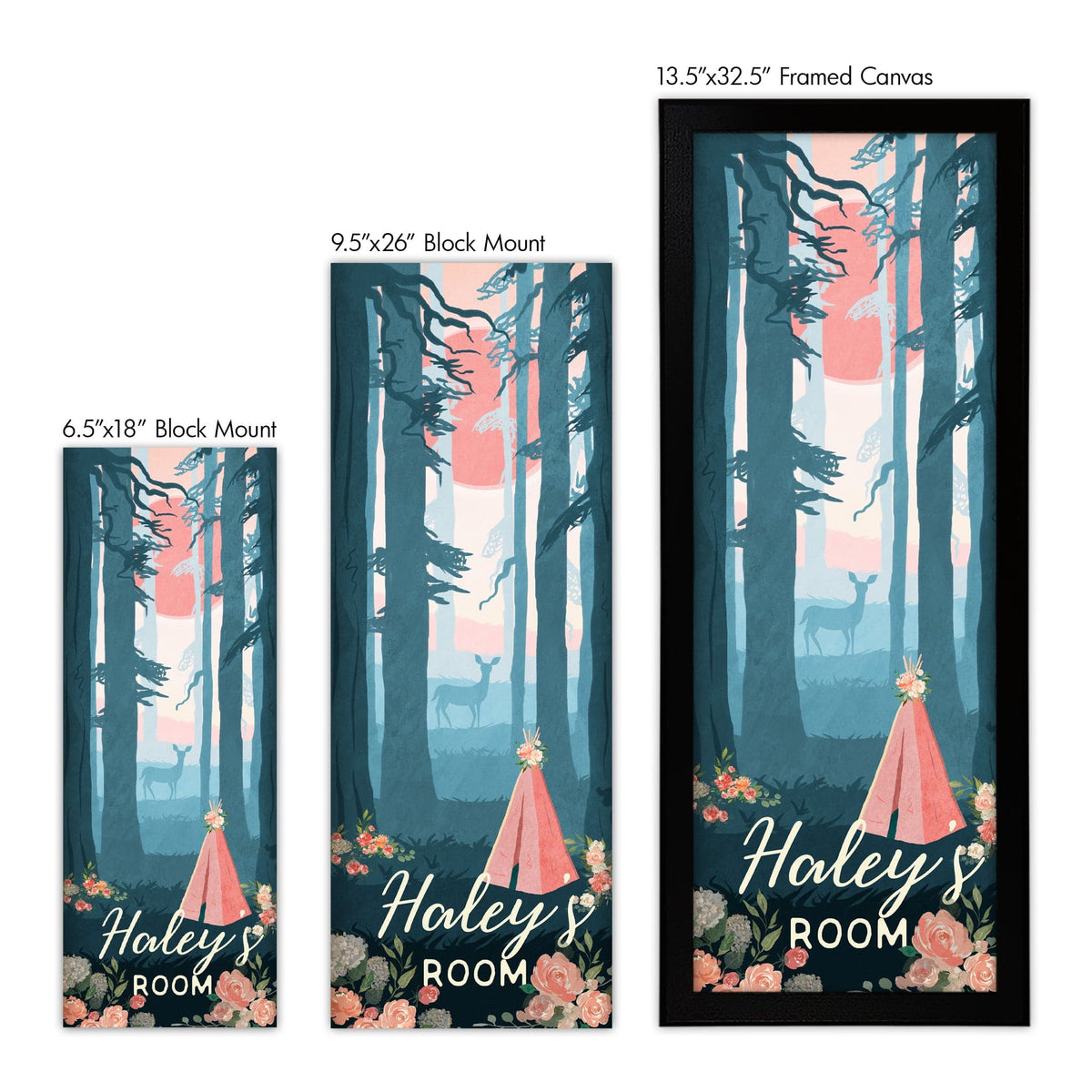 Personal-Prints art Fairy Tale Personalized Kids Art