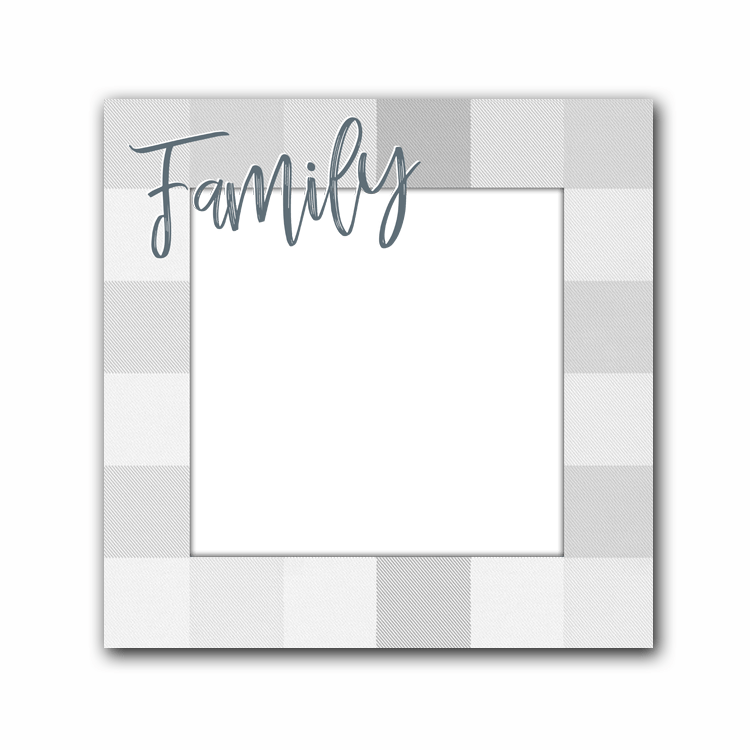 Personal-Prints art 16"x16" Block Mount Family2 - MyPhoto