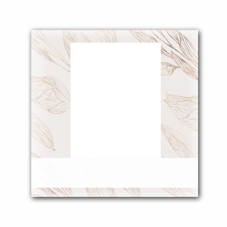 Personal-Prints art 16"x16" Block Mount Floral Photo Art