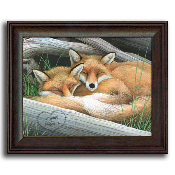 Outlet Hand Cute Fox Muscle Oil Painting, Pet Animal Proud Fox Custom Painting Art, Gift For Her, Large Wall Picture Frame Gift, Framed Art Gift