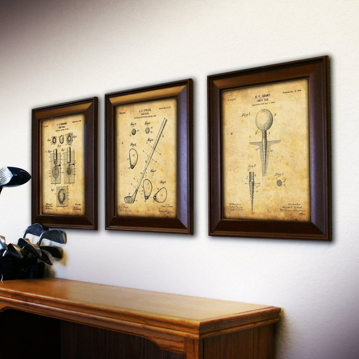 Personal-Prints art Golf - Patent Art