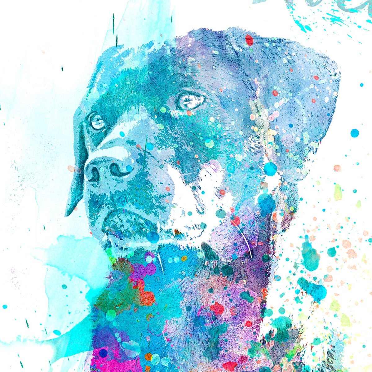 Personal-Prints art Labrador Watercolor Print
