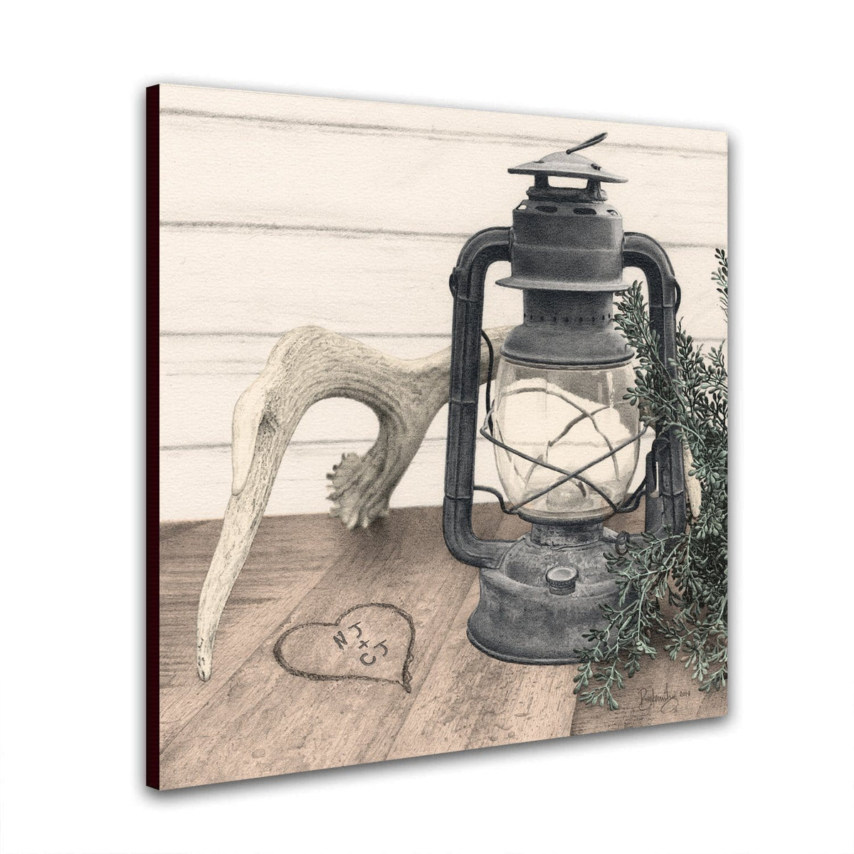 Personal-Prints art 16"x16" Block Mount Light of My Life