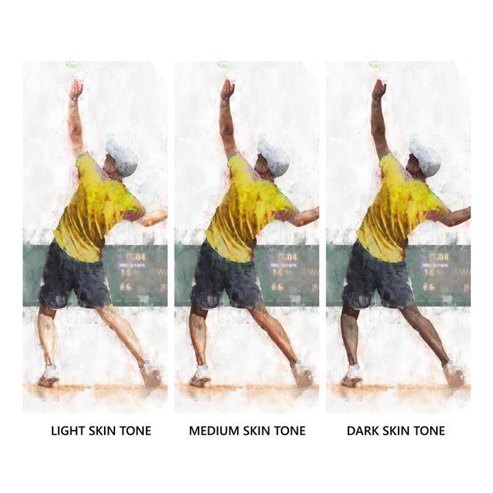 Personal-Prints art Men's Tennis Personalized Print