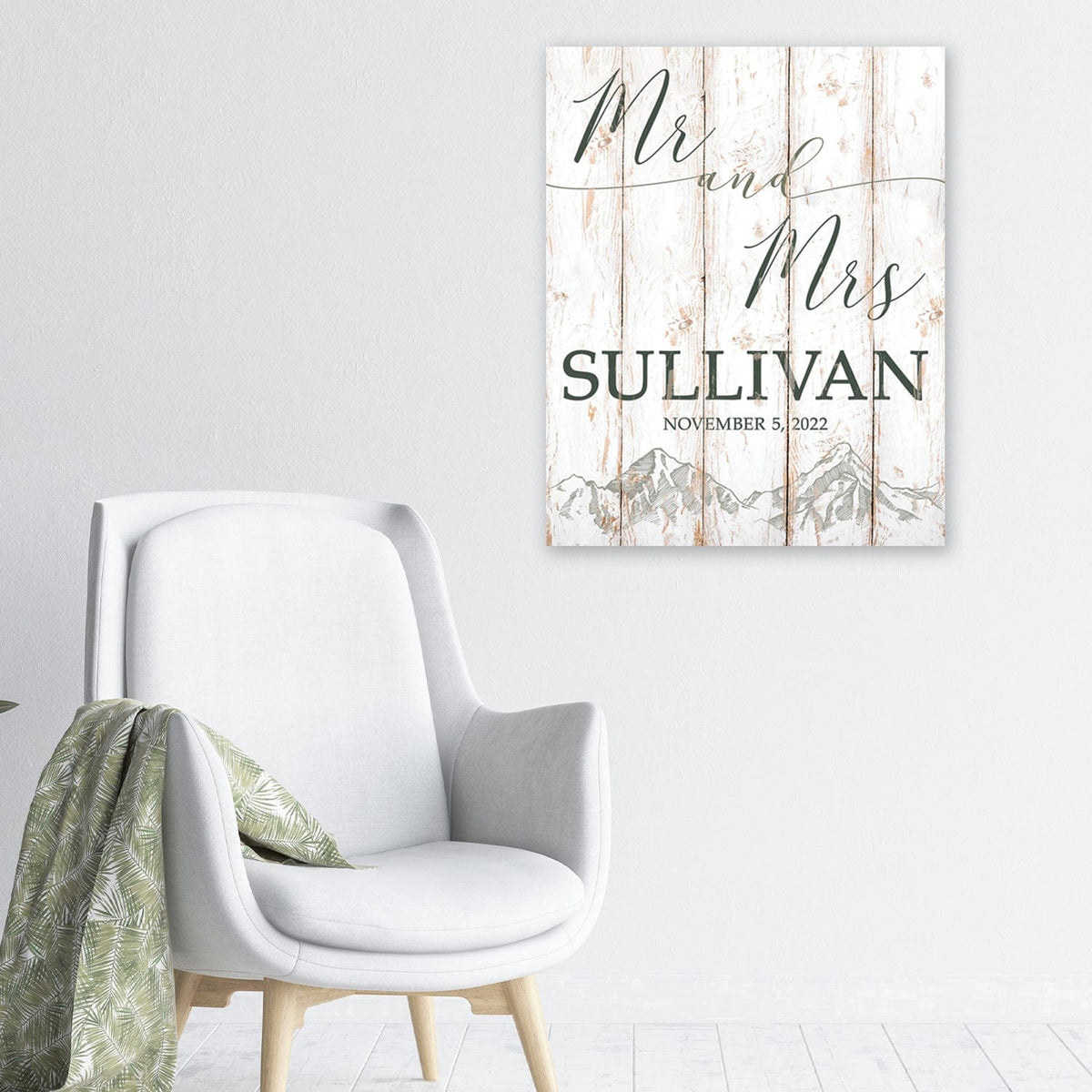 Personal-Prints art Mr. & Mrs. Personalized Signs