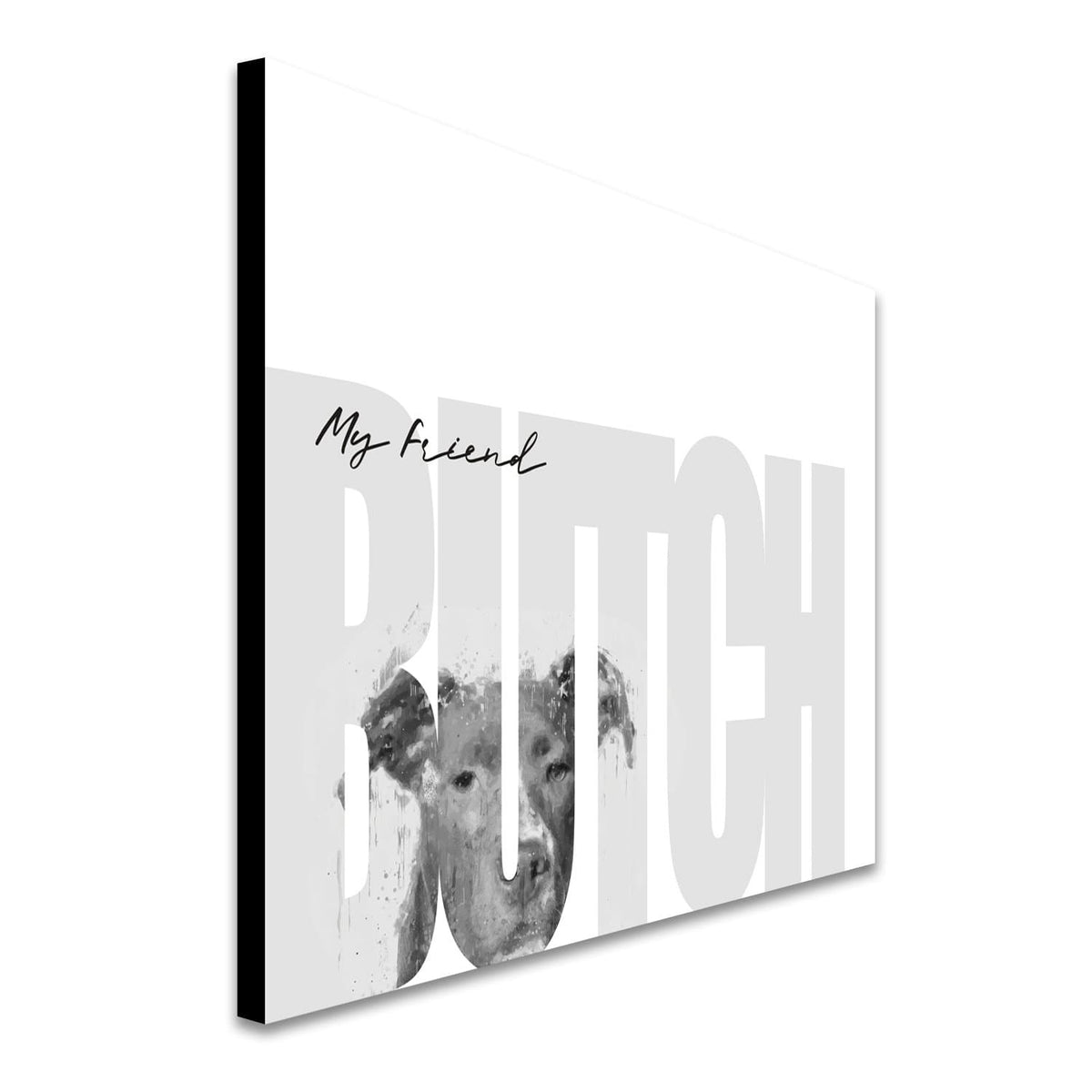 Personal-Prints art My Friend - Pitbull (Medium Coloring)