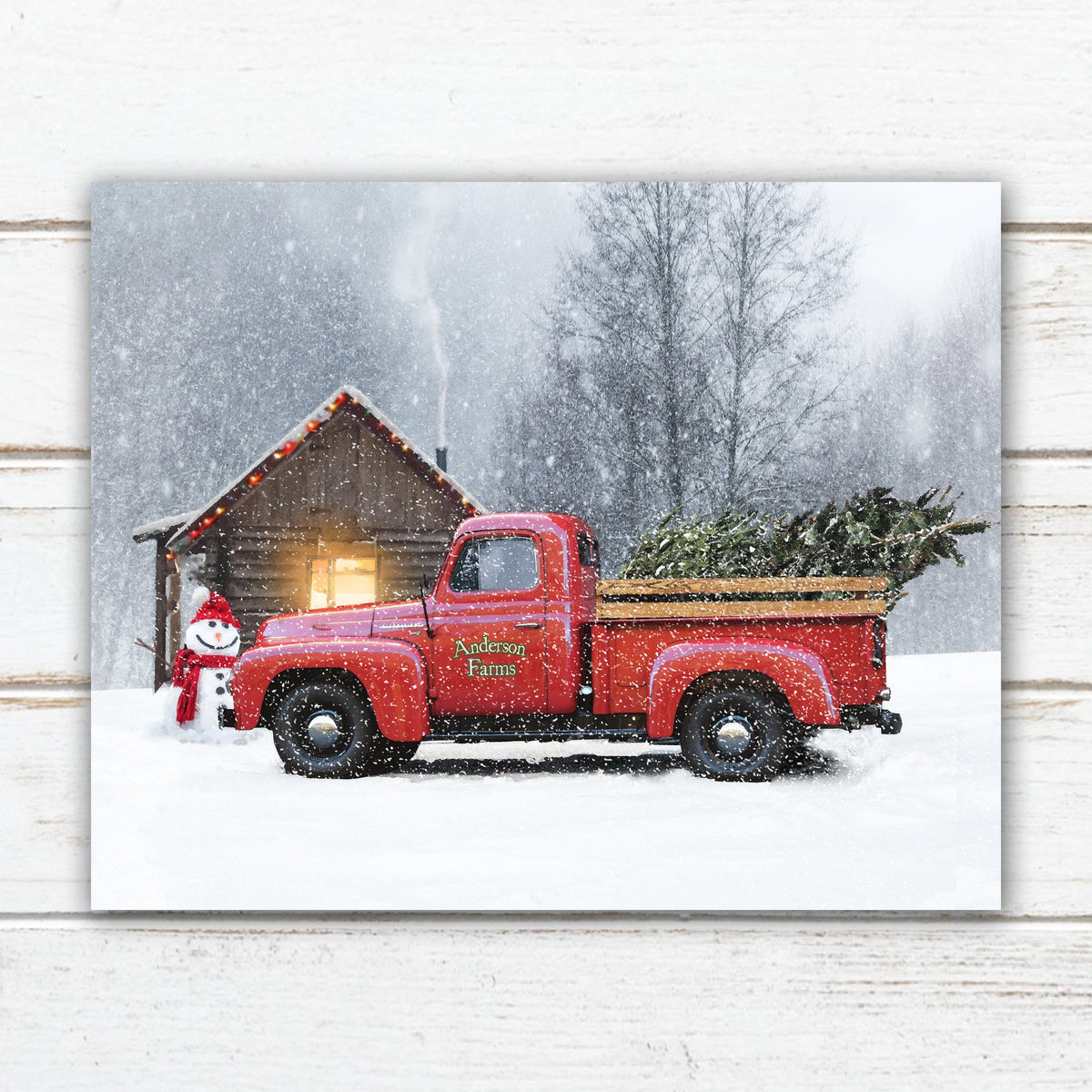 Personal-Prints art 11"x14" Block Mount Season Of Joy