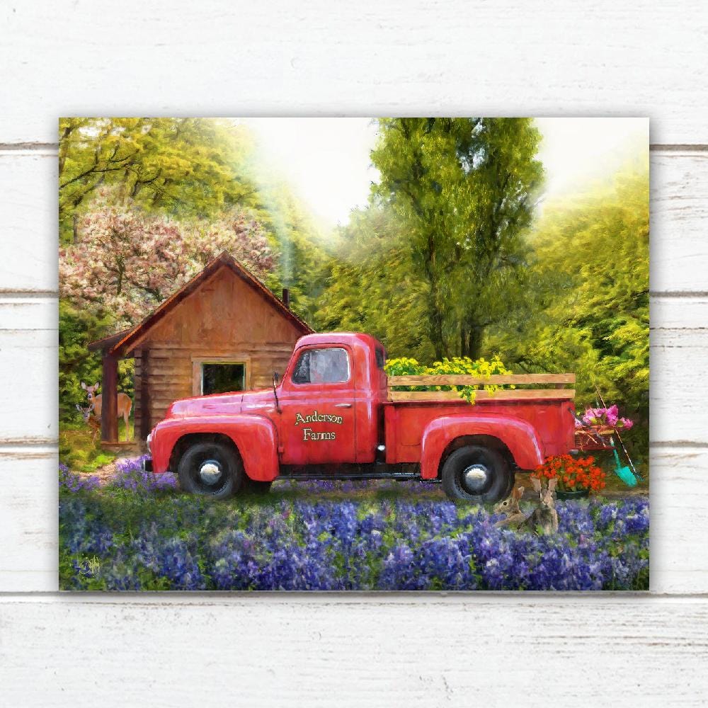 Personal-Prints art 11"x14" Block Mount Season Of Spring