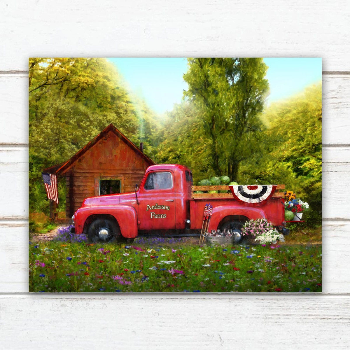 Personal-Prints art 11"x14" Block Mount Season Of Summer
