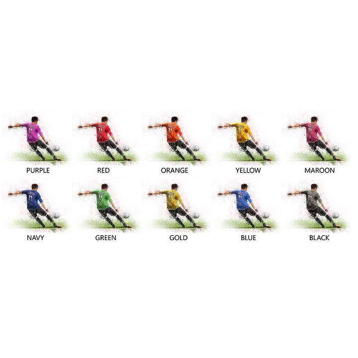 Personal-Prints art Soccer Personalized Print