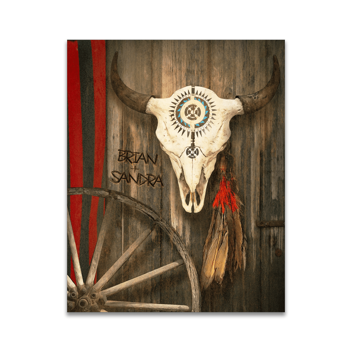 Personal-Prints art 11"x14" Block Mount Southwest Kindred Spirits