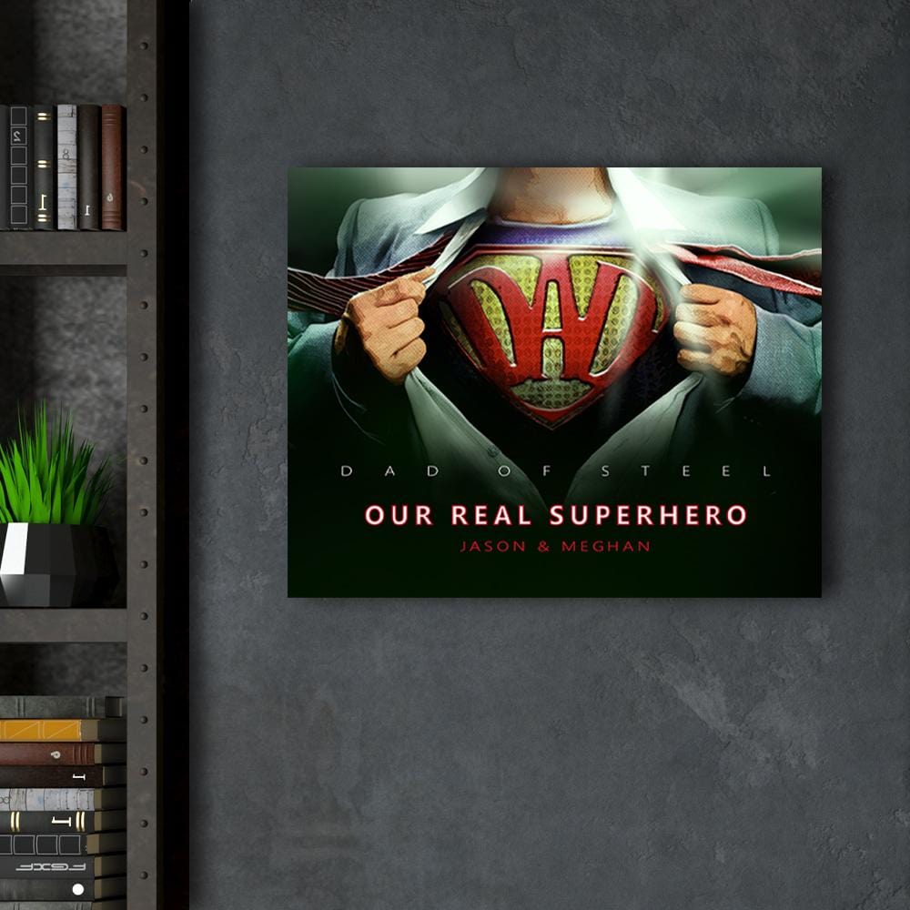 Personal-Prints art Super Dad
