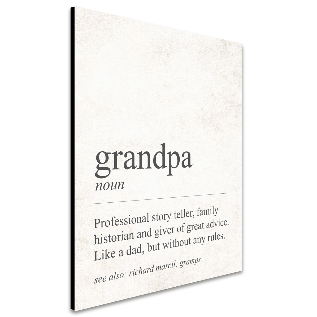 Personal-Prints art The Definition of Grandpa