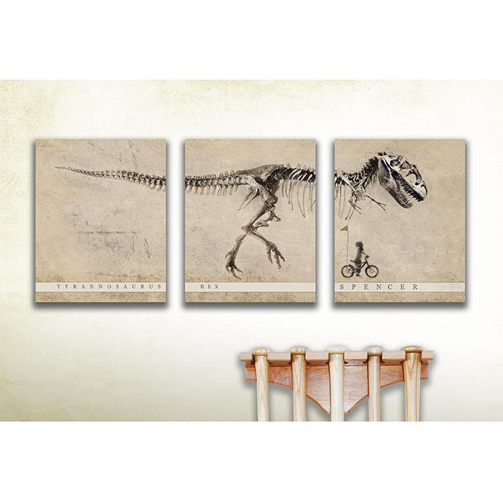 Personal-Prints art The Dinosaur and Me